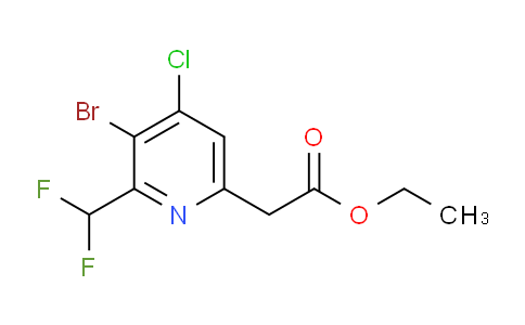 AM127563 | 1805357-03-2 | Ethyl 3-bromo-4-chloro-2-(difluoromethyl)pyridine-6-acetate