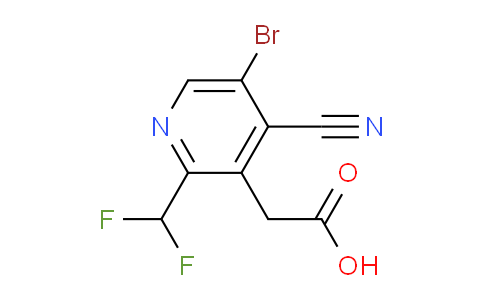 AM127564 | 1806056-03-0 | 5-Bromo-4-cyano-2-(difluoromethyl)pyridine-3-acetic acid