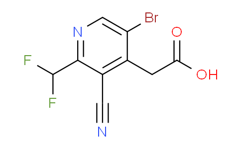 AM127565 | 1806056-08-5 | 5-Bromo-3-cyano-2-(difluoromethyl)pyridine-4-acetic acid