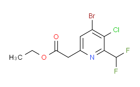 AM127566 | 1805357-27-0 | Ethyl 4-bromo-3-chloro-2-(difluoromethyl)pyridine-6-acetate