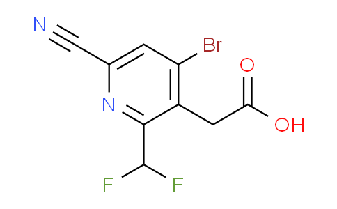 AM127567 | 1805388-68-4 | 4-Bromo-6-cyano-2-(difluoromethyl)pyridine-3-acetic acid