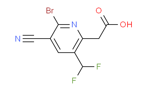 AM127568 | 1806832-13-2 | 2-Bromo-3-cyano-5-(difluoromethyl)pyridine-6-acetic acid