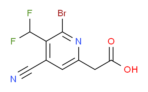 AM127573 | 1806999-77-8 | 2-Bromo-4-cyano-3-(difluoromethyl)pyridine-6-acetic acid