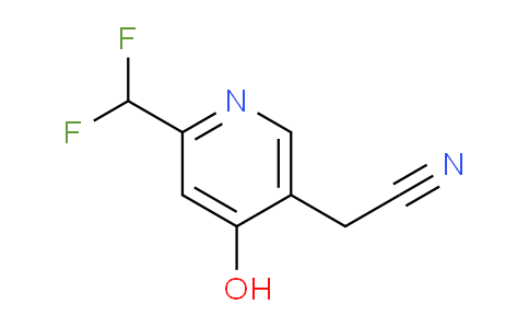 AM12758 | 1805274-93-4 | 2-(Difluoromethyl)-4-hydroxypyridine-5-acetonitrile