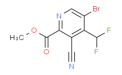 AM127590 | 1804912-03-5 | Methyl 5-bromo-3-cyano-4-(difluoromethyl)pyridine-2-carboxylate