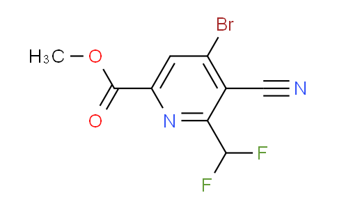 AM127593 | 1806054-86-3 | Methyl 4-bromo-3-cyano-2-(difluoromethyl)pyridine-6-carboxylate