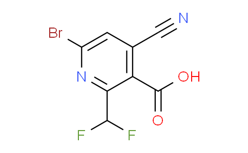 AM127598 | 1806915-30-9 | 6-Bromo-4-cyano-2-(difluoromethyl)pyridine-3-carboxylic acid