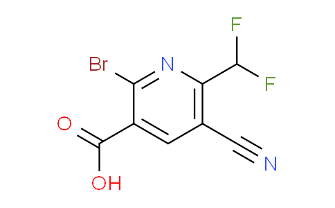AM127601 | 1806998-92-4 | 2-Bromo-5-cyano-6-(difluoromethyl)pyridine-3-carboxylic acid