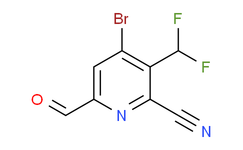 AM127603 | 1805371-09-8 | 4-Bromo-2-cyano-3-(difluoromethyl)pyridine-6-carboxaldehyde