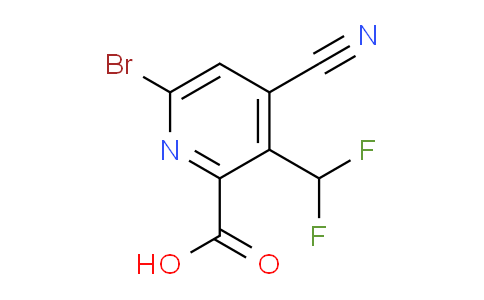 AM127608 | 1806829-72-0 | 6-Bromo-4-cyano-3-(difluoromethyl)pyridine-2-carboxylic acid