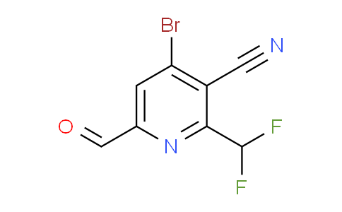 AM127609 | 1805354-23-7 | 4-Bromo-3-cyano-2-(difluoromethyl)pyridine-6-carboxaldehyde