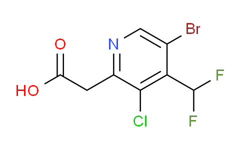 AM127617 | 1806971-35-6 | 5-Bromo-3-chloro-4-(difluoromethyl)pyridine-2-acetic acid