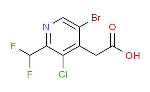 AM127622 | 1805341-05-2 | 5-Bromo-3-chloro-2-(difluoromethyl)pyridine-4-acetic acid