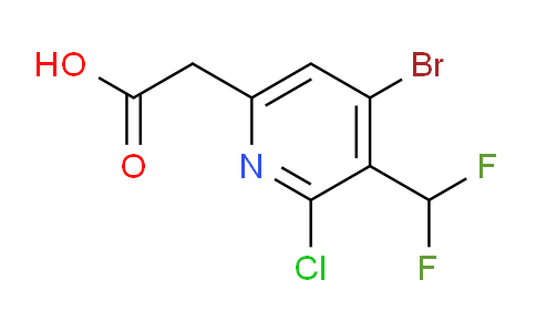 AM127628 | 1805356-36-8 | 4-Bromo-2-chloro-3-(difluoromethyl)pyridine-6-acetic acid