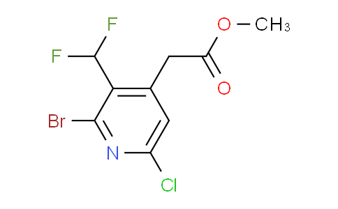 AM127632 | 1806971-52-7 | Methyl 2-bromo-6-chloro-3-(difluoromethyl)pyridine-4-acetate