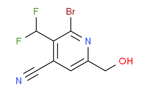 AM127636 | 1806997-69-2 | 2-Bromo-4-cyano-3-(difluoromethyl)pyridine-6-methanol