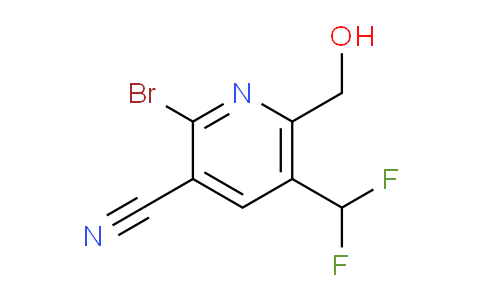 AM127647 | 1804463-18-0 | 2-Bromo-3-cyano-5-(difluoromethyl)pyridine-6-methanol