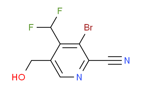 AM127660 | 1806997-96-5 | 3-Bromo-2-cyano-4-(difluoromethyl)pyridine-5-methanol