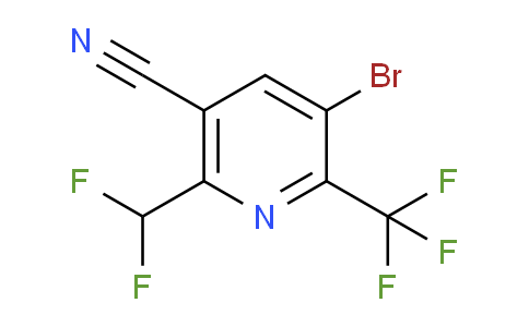 AM127676 | 1806051-86-4 | 3-Bromo-5-cyano-6-(difluoromethyl)-2-(trifluoromethyl)pyridine