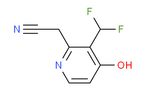 AM12769 | 1805275-03-9 | 3-(Difluoromethyl)-4-hydroxypyridine-2-acetonitrile