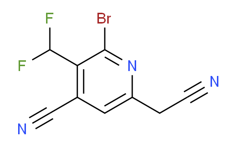 AM127693 | 1805441-83-1 | 2-Bromo-4-cyano-3-(difluoromethyl)pyridine-6-acetonitrile