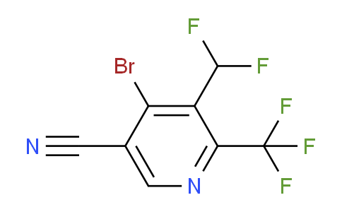 AM127696 | 1804840-71-8 | 4-Bromo-5-cyano-3-(difluoromethyl)-2-(trifluoromethyl)pyridine
