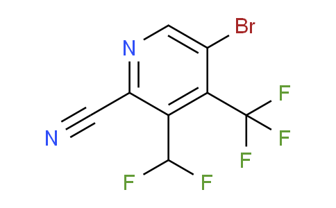 AM127700 | 1804462-78-9 | 5-Bromo-2-cyano-3-(difluoromethyl)-4-(trifluoromethyl)pyridine