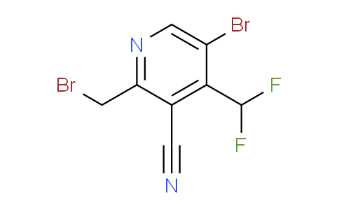 AM127713 | 1806995-68-5 | 5-Bromo-2-(bromomethyl)-3-cyano-4-(difluoromethyl)pyridine