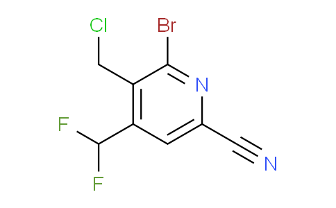 AM127714 | 1805386-32-6 | 2-Bromo-3-(chloromethyl)-6-cyano-4-(difluoromethyl)pyridine