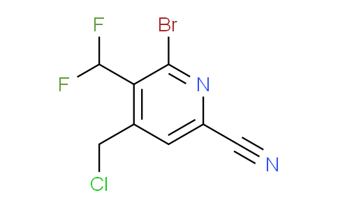 AM127715 | 1805386-44-0 | 2-Bromo-4-(chloromethyl)-6-cyano-3-(difluoromethyl)pyridine