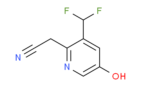 AM12772 | 1806050-26-9 | 3-(Difluoromethyl)-5-hydroxypyridine-2-acetonitrile
