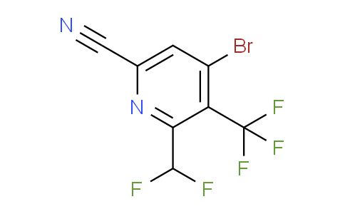AM127720 | 1804840-65-0 | 4-Bromo-6-cyano-2-(difluoromethyl)-3-(trifluoromethyl)pyridine