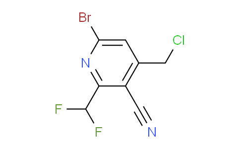 AM127721 | 1804656-91-4 | 6-Bromo-4-(chloromethyl)-3-cyano-2-(difluoromethyl)pyridine