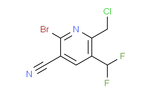 AM127722 | 1806828-60-3 | 2-Bromo-6-(chloromethyl)-3-cyano-5-(difluoromethyl)pyridine