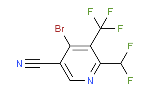 AM127724 | 1804657-37-1 | 4-Bromo-5-cyano-2-(difluoromethyl)-3-(trifluoromethyl)pyridine