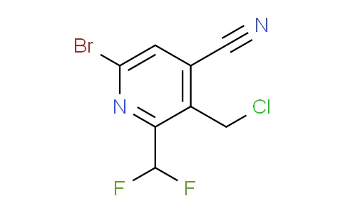 AM127725 | 1805386-51-9 | 6-Bromo-3-(chloromethyl)-4-cyano-2-(difluoromethyl)pyridine