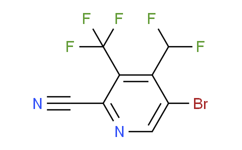 AM127729 | 1804658-17-0 | 5-Bromo-2-cyano-4-(difluoromethyl)-3-(trifluoromethyl)pyridine