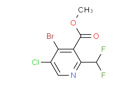 AM127737 | 1806843-76-4 | Methyl 4-bromo-5-chloro-2-(difluoromethyl)pyridine-3-carboxylate