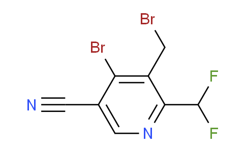 AM127749 | 1804656-71-0 | 4-Bromo-3-(bromomethyl)-5-cyano-2-(difluoromethyl)pyridine