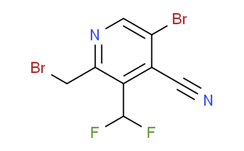 AM127755 | 1805386-15-5 | 5-Bromo-2-(bromomethyl)-4-cyano-3-(difluoromethyl)pyridine
