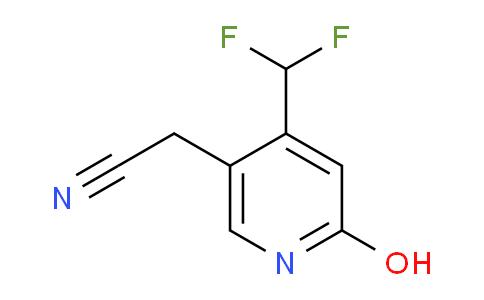 AM12776 | 1805275-11-9 | 4-(Difluoromethyl)-2-hydroxypyridine-5-acetonitrile