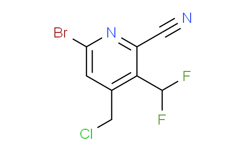 AM127765 | 1805345-75-8 | 6-Bromo-4-(chloromethyl)-2-cyano-3-(difluoromethyl)pyridine