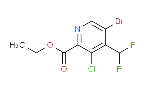 AM127768 | 1805233-31-1 | Ethyl 5-bromo-3-chloro-4-(difluoromethyl)pyridine-2-carboxylate