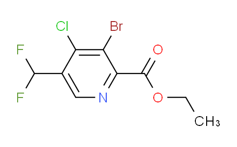 AM127771 | 1805396-52-4 | Ethyl 3-bromo-4-chloro-5-(difluoromethyl)pyridine-2-carboxylate