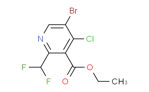 AM127773 | 1805233-05-9 | Ethyl 5-bromo-4-chloro-2-(difluoromethyl)pyridine-3-carboxylate