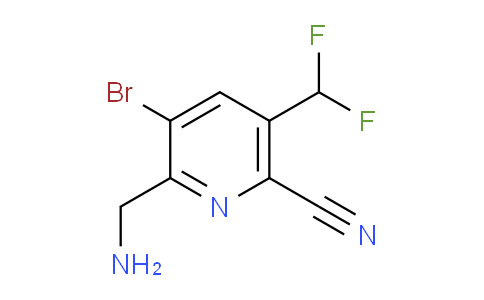 AM127774 | 1804847-08-2 | 2-(Aminomethyl)-3-bromo-6-cyano-5-(difluoromethyl)pyridine