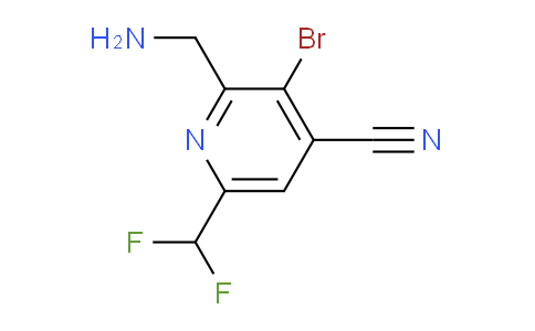 AM127776 | 1805369-06-5 | 2-(Aminomethyl)-3-bromo-4-cyano-6-(difluoromethyl)pyridine