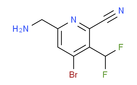 AM127778 | 1805344-51-7 | 6-(Aminomethyl)-4-bromo-2-cyano-3-(difluoromethyl)pyridine