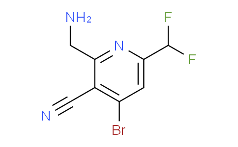 AM127783 | 1805384-97-7 | 2-(Aminomethyl)-4-bromo-3-cyano-6-(difluoromethyl)pyridine