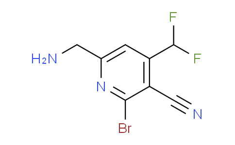 AM127785 | 1805359-65-2 | 6-(Aminomethyl)-2-bromo-3-cyano-4-(difluoromethyl)pyridine